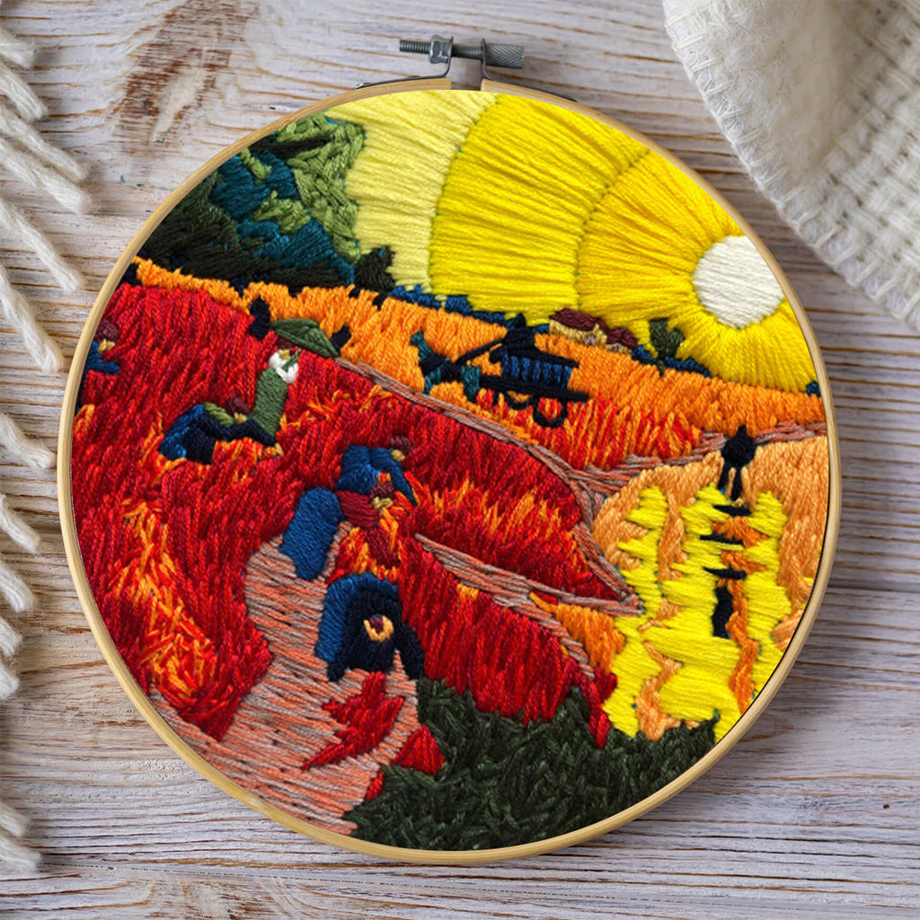 Rubbyoo Embroidery Kit - Van Gogh Art Painting - image 7
