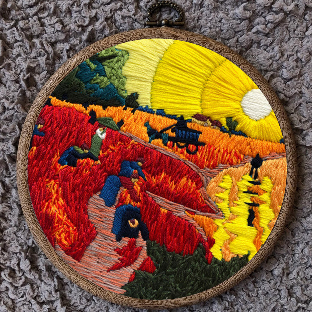 Rubbyoo Embroidery Kit - Van Gogh Art Painting - image 9