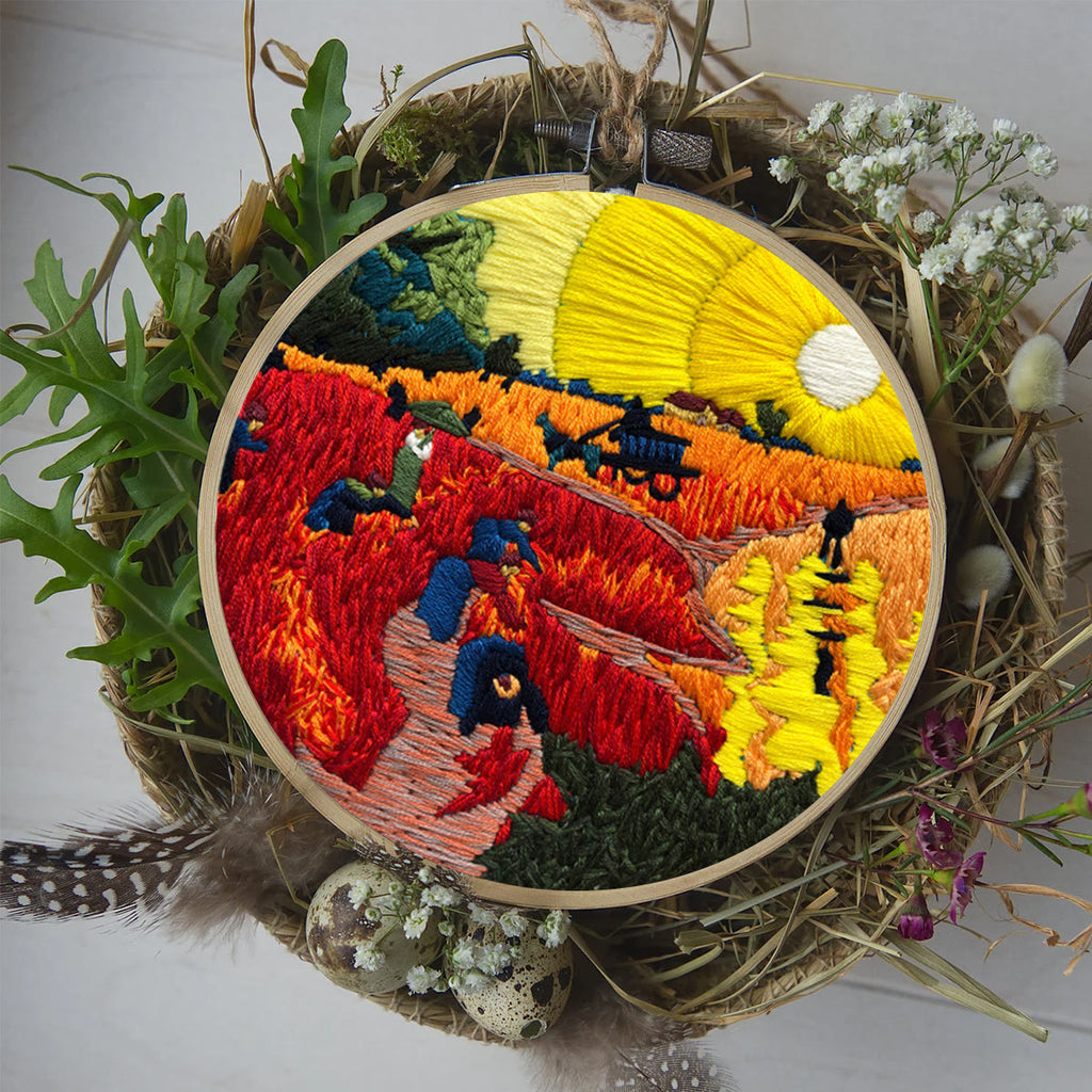 Rubbyoo Embroidery Kit - Van Gogh Art Painting - image 8