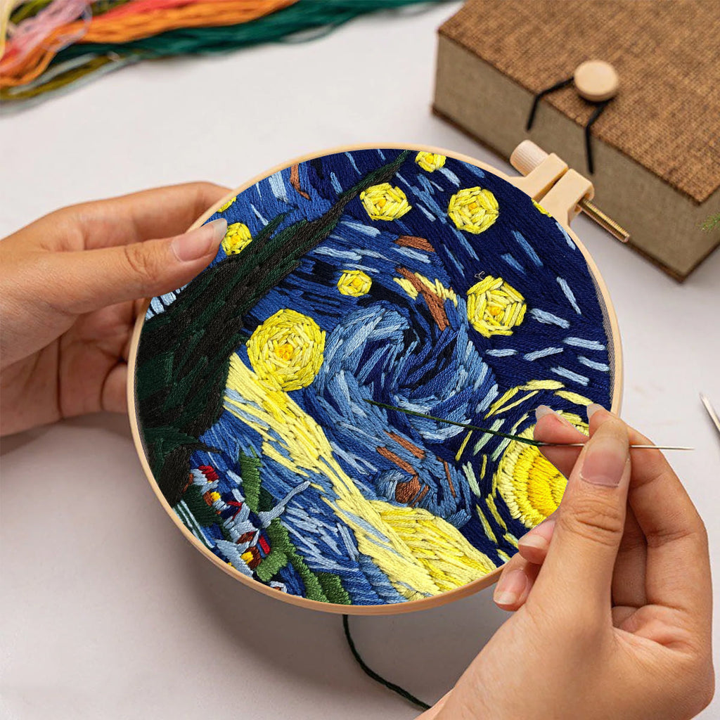 Rubbyoo Embroidery Kit - Starry Sky - image 1