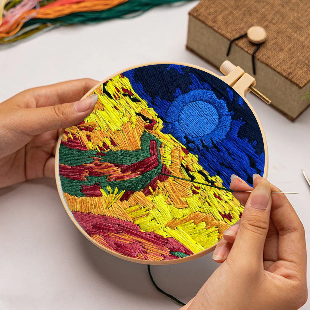 Rubbyoo Embroidery Kit - Meecaa Night Sky - image 1