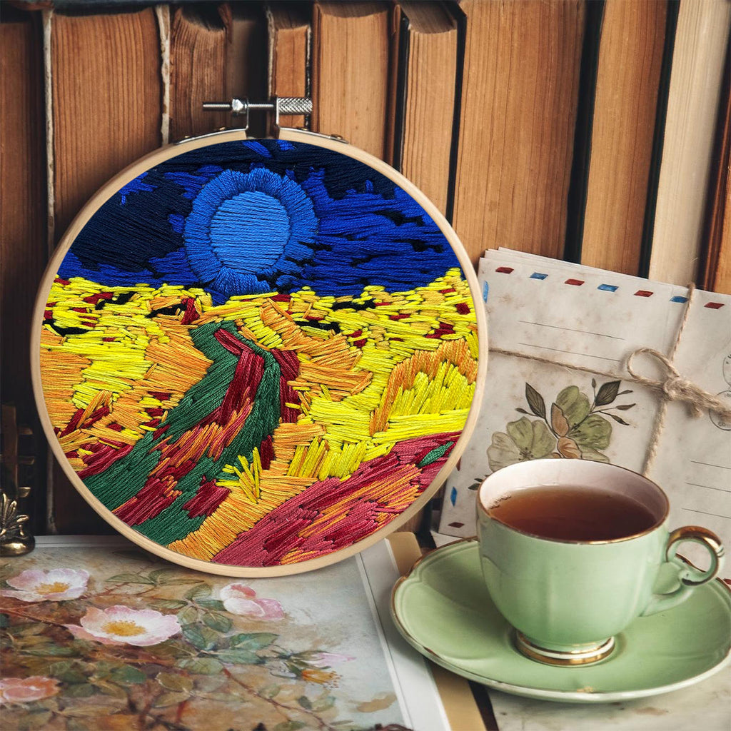 Rubbyoo Embroidery Kit - Meecaa Night Sky - image 4