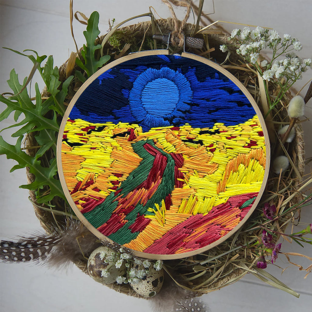 Rubbyoo Embroidery Kit - Meecaa Night Sky - image 6