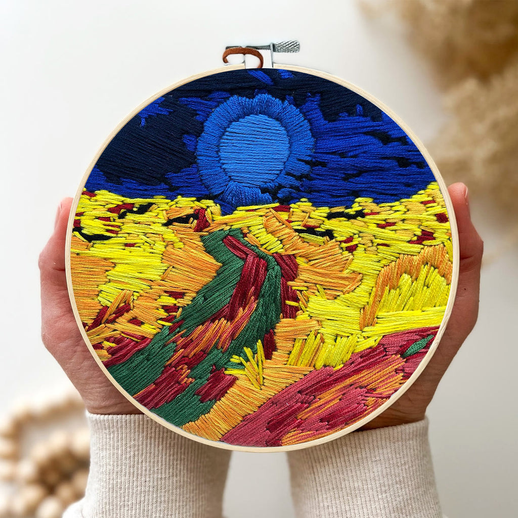 Rubbyoo Embroidery Kit - Meecaa Night Sky - image 3