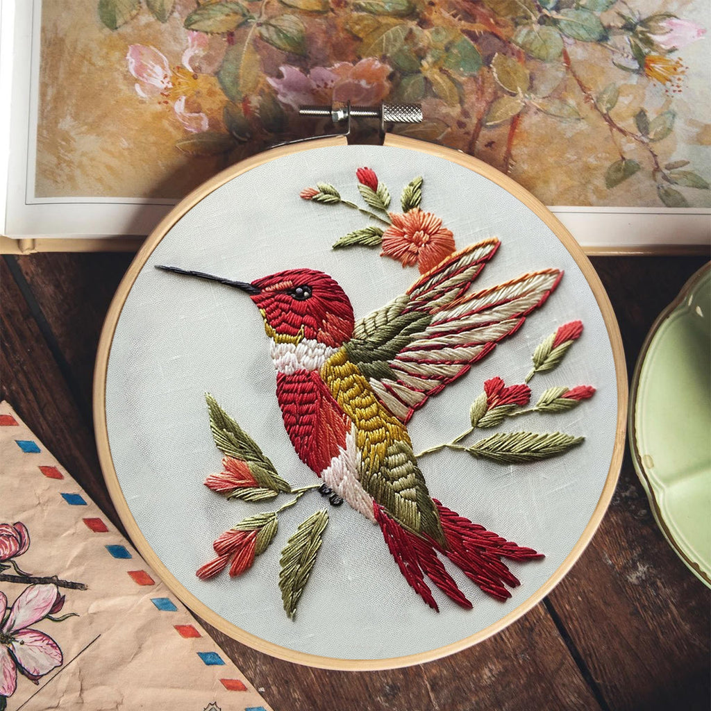 Rubbyoo Embroidery Kit -   Little Red Bird - image 7