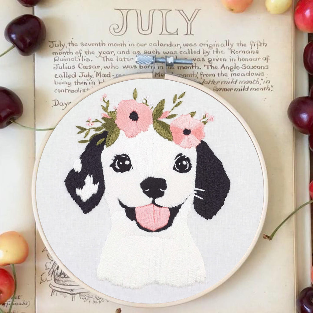 Rubbyoo Embroidery Kit -  Spotted Dog - image 2