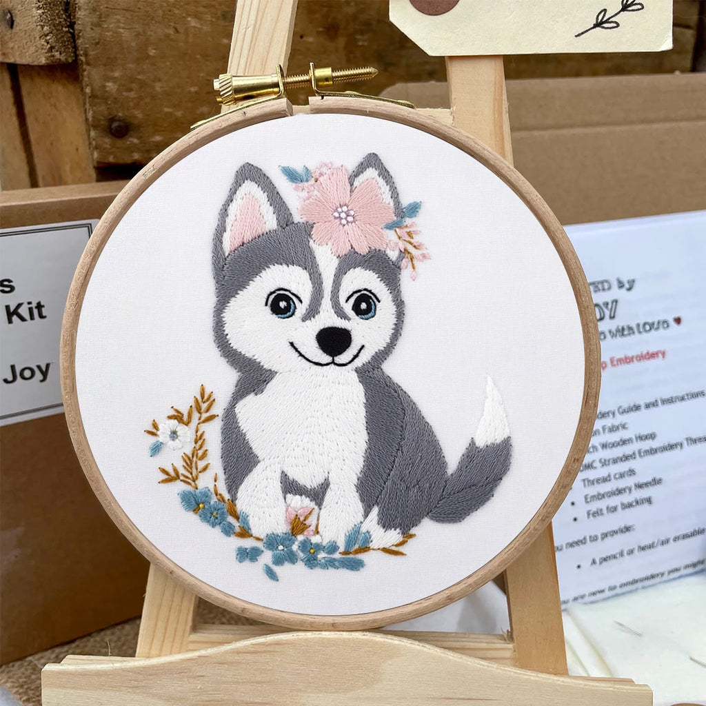 Rubbyoo Embroidery Kit -   Puppy Husky - image 5