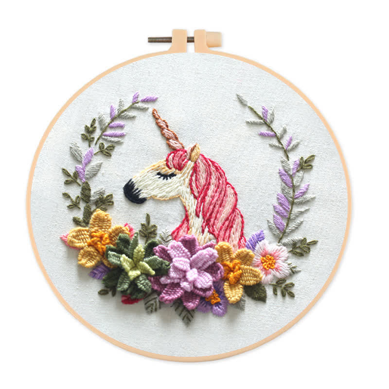 Rubbyoo Embroidery Kit - Unicorn - image 0