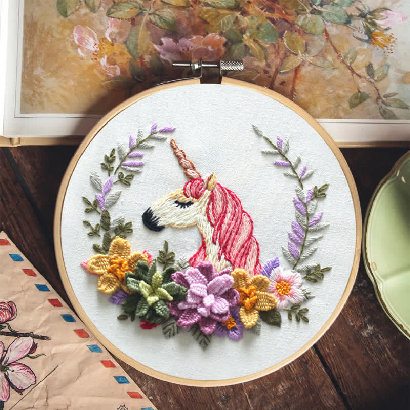 Rubbyoo Embroidery Kit - Unicorn - image 7