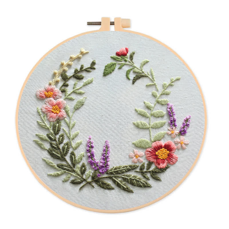 Rubbyoo Embroidery Kit - Wildflowers Indian Summer - image 0
