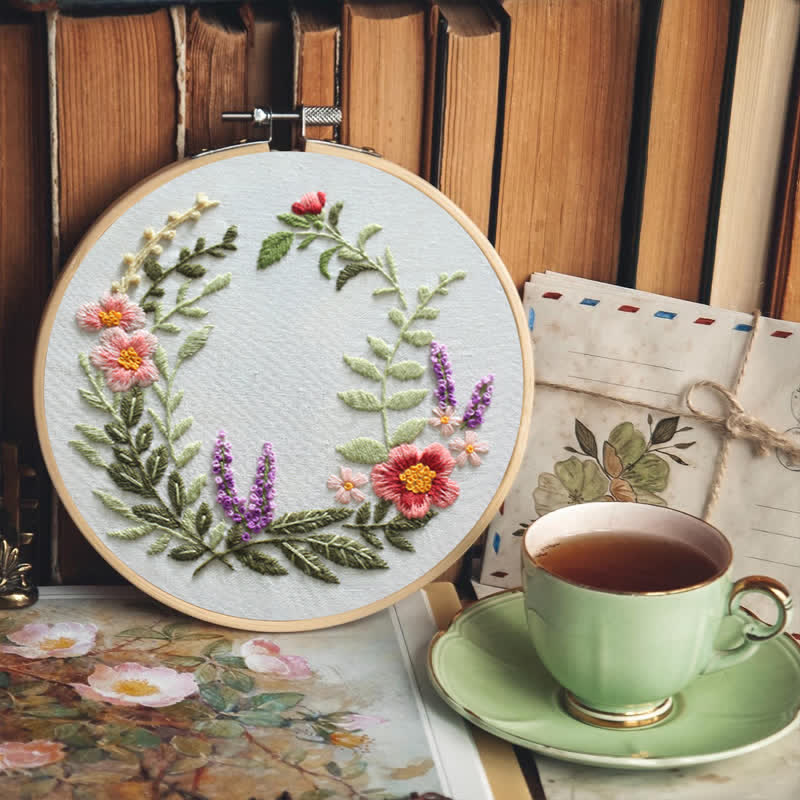 Rubbyoo Embroidery Kit - Wildflowers Indian Summer - image 6