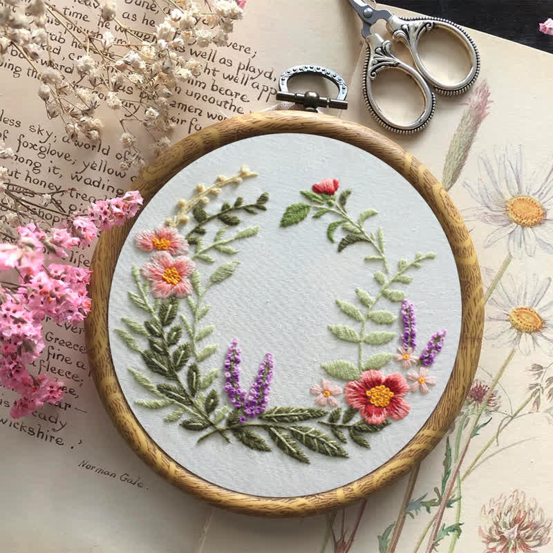 Rubbyoo Embroidery Kit - Wildflowers Indian Summer - image 8