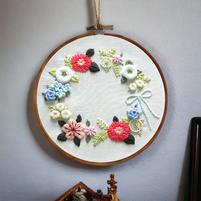 Rubbyoo Embroidery Kit - Retro Floral - image 4