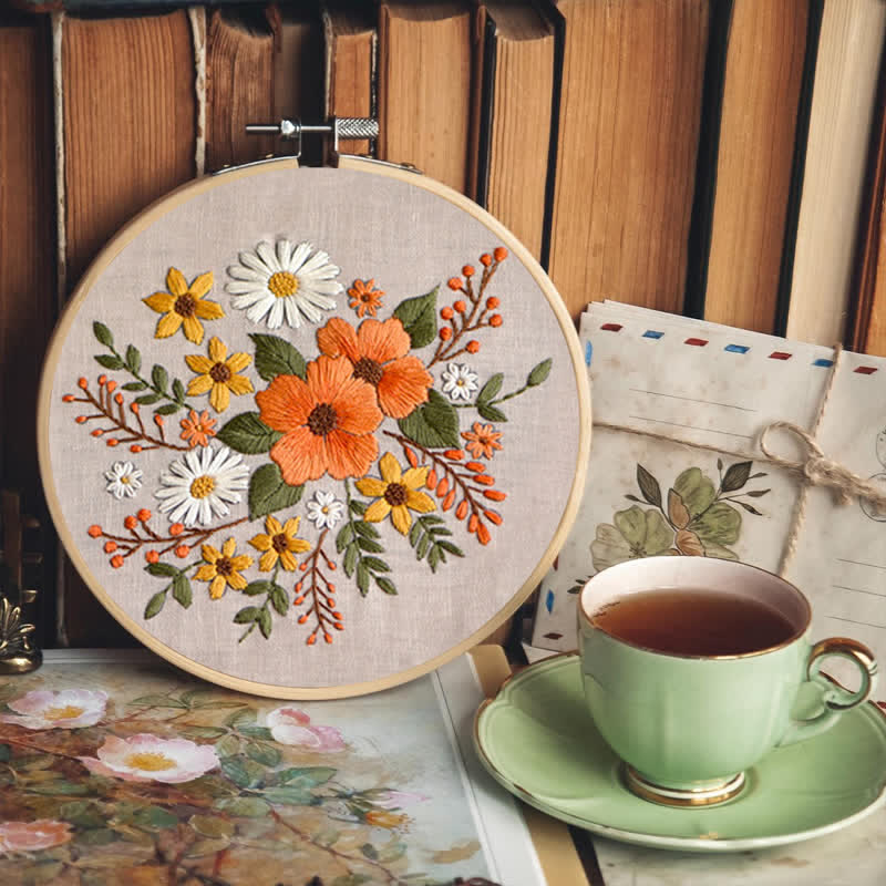 Rubbyoo Embroidery Kit - Spring Flowers - image 6