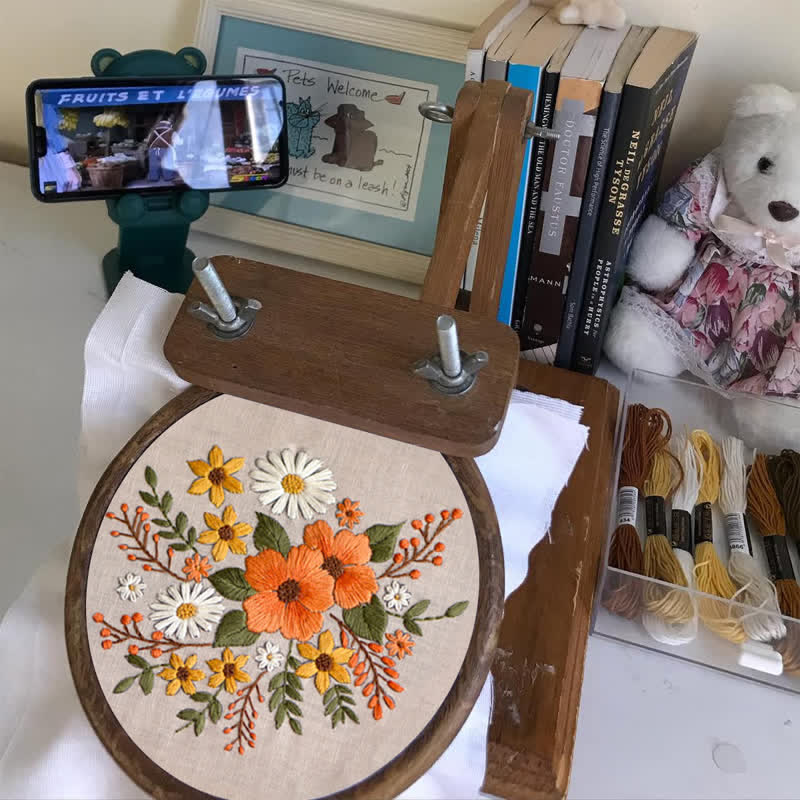 Rubbyoo Embroidery Kit - Spring Flowers - image 5