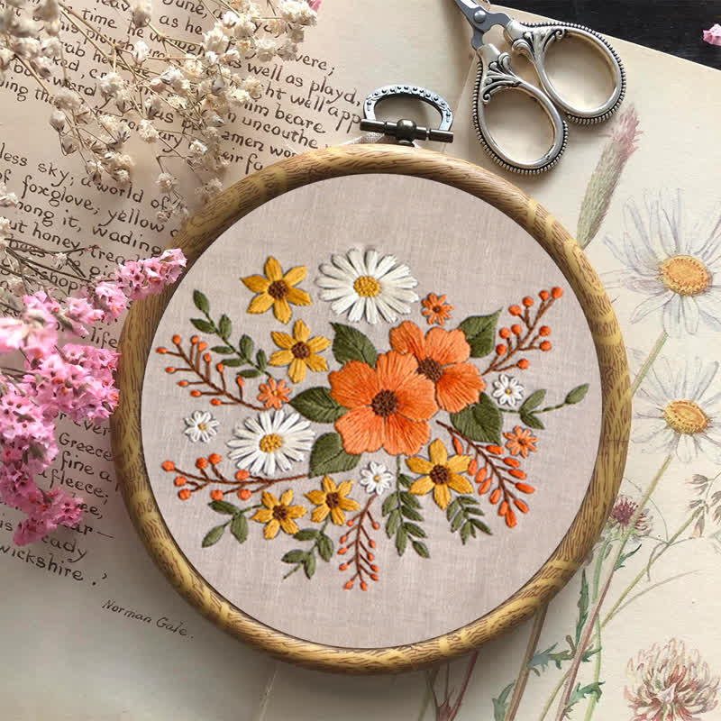 Rubbyoo Embroidery Kit - Spring Flowers - image 8