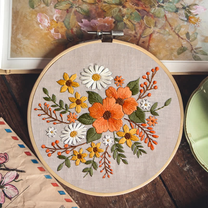 Rubbyoo Embroidery Kit - Spring Flowers - image 7