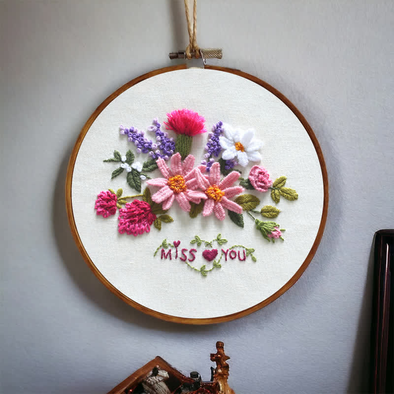 Rubbyoo Embroidery Kit - Miss You - image 4