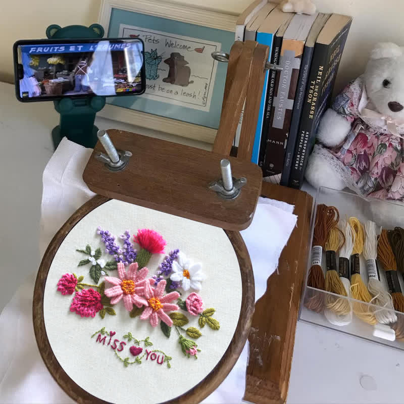 Rubbyoo Embroidery Kit - Miss You - image 3