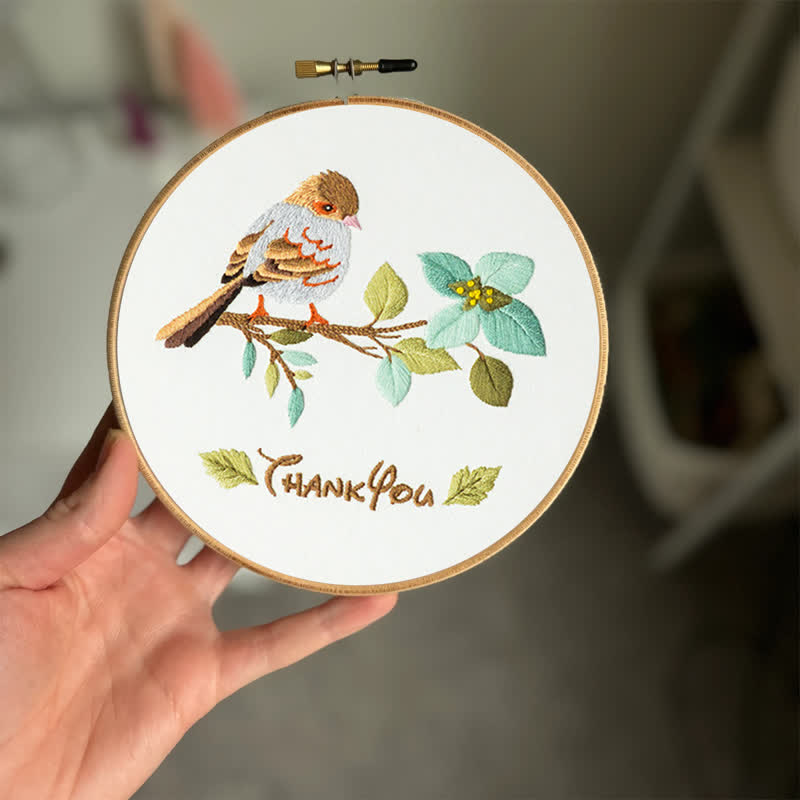 Rubbyoo Embroidery Kit - Thank You - image 1