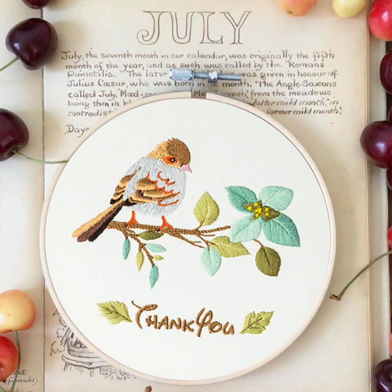 Rubbyoo Embroidery Kit - Thank You - image 2