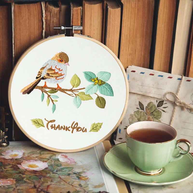 Rubbyoo Embroidery Kit - Thank You - image 7