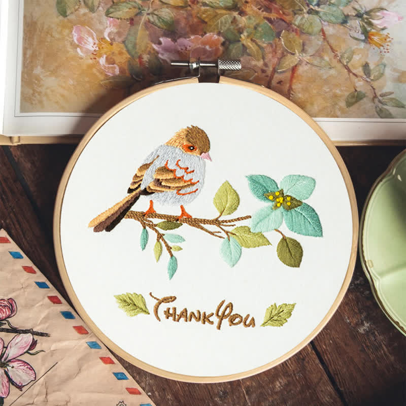 Rubbyoo Embroidery Kit - Thank You - image 6