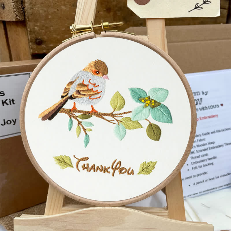 Rubbyoo Embroidery Kit - Thank You - image 4