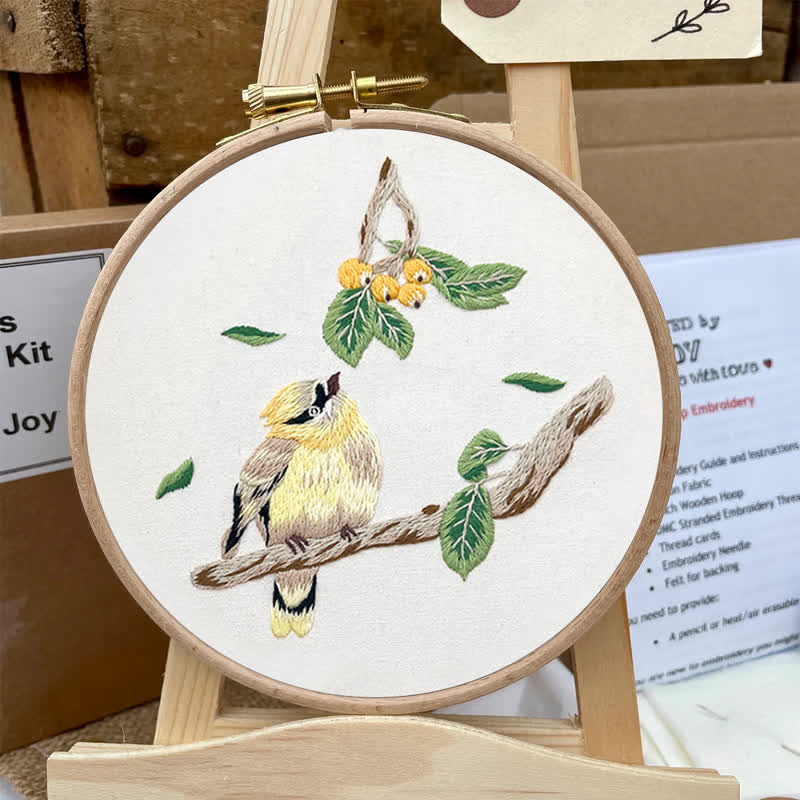 Rubbyoo Embroidery Kit - Goldfinch - image 3