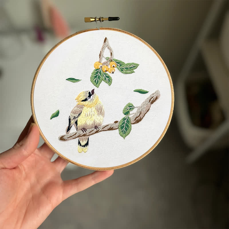 Rubbyoo Embroidery Kit - Goldfinch - image 1