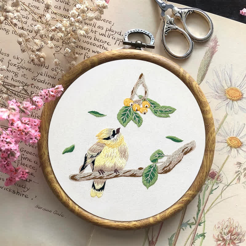 Rubbyoo Embroidery Kit - Goldfinch - image 8