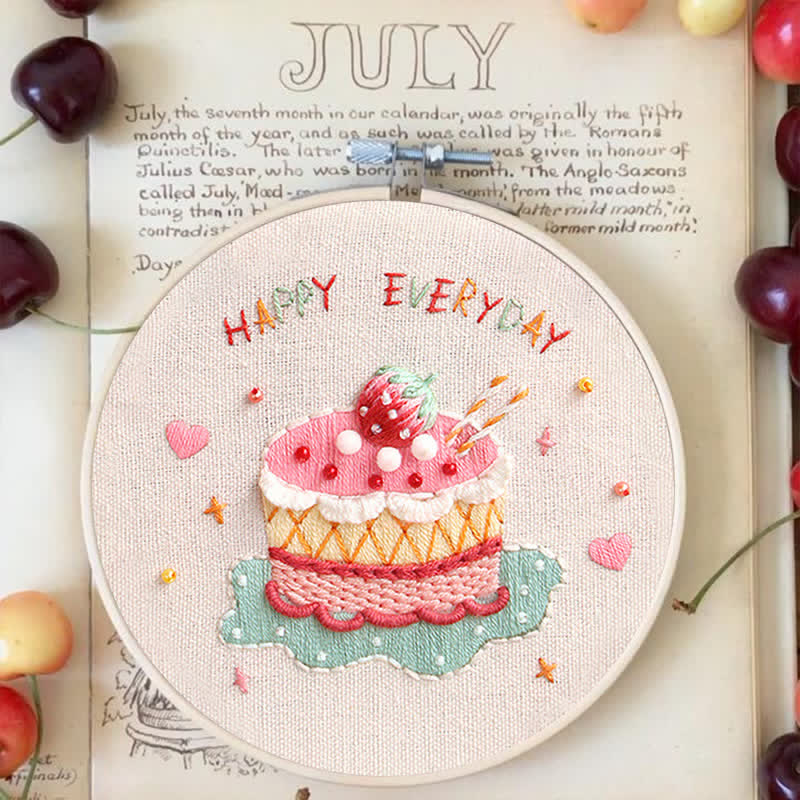 Rubbyoo Embroidery Kit -happy Everyday - image 2