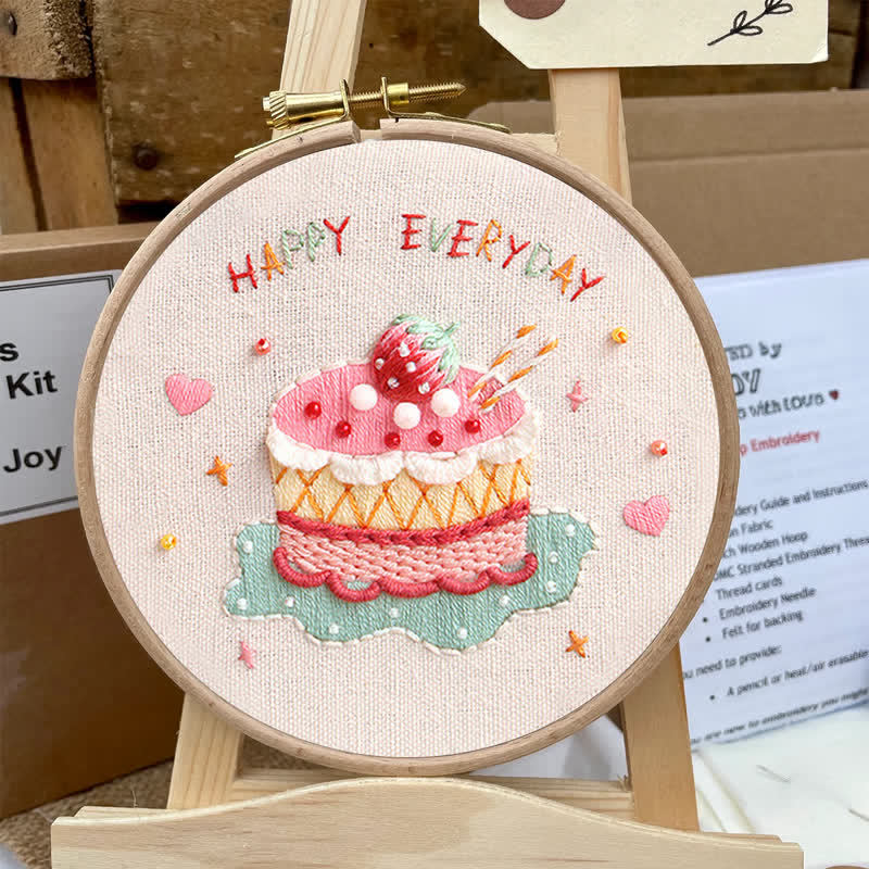 Rubbyoo Embroidery Kit -happy Everyday - image 6