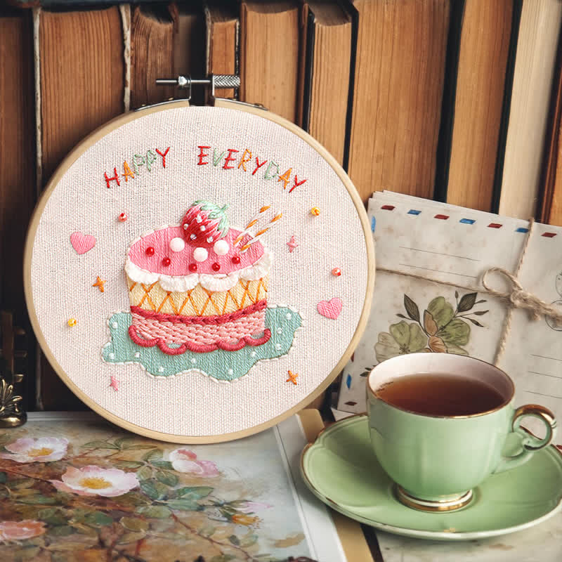 Rubbyoo Embroidery Kit -happy Everyday - image 5