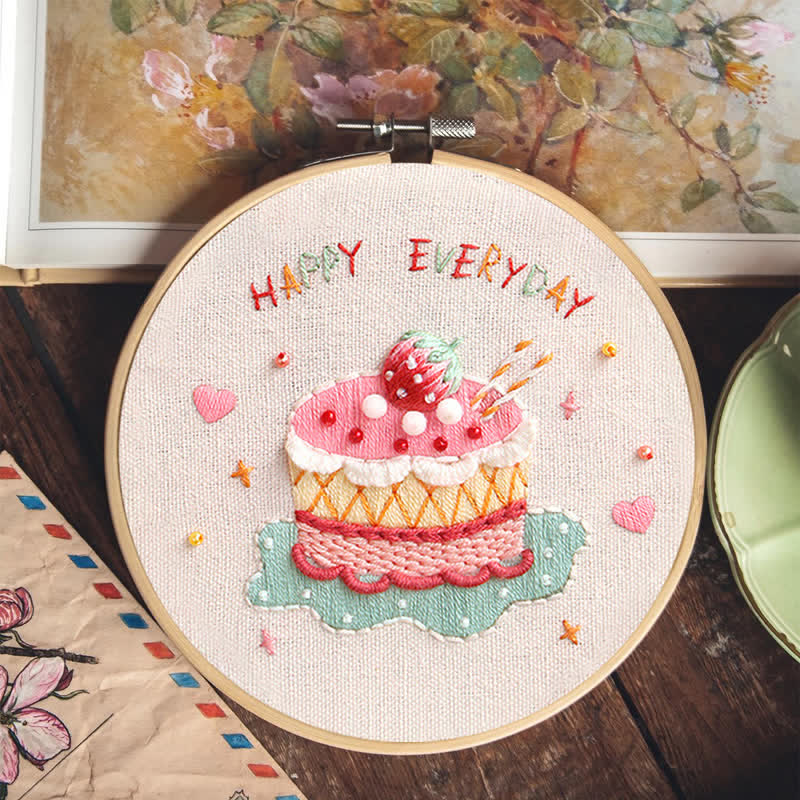 Rubbyoo Embroidery Kit -happy Everyday - image 8