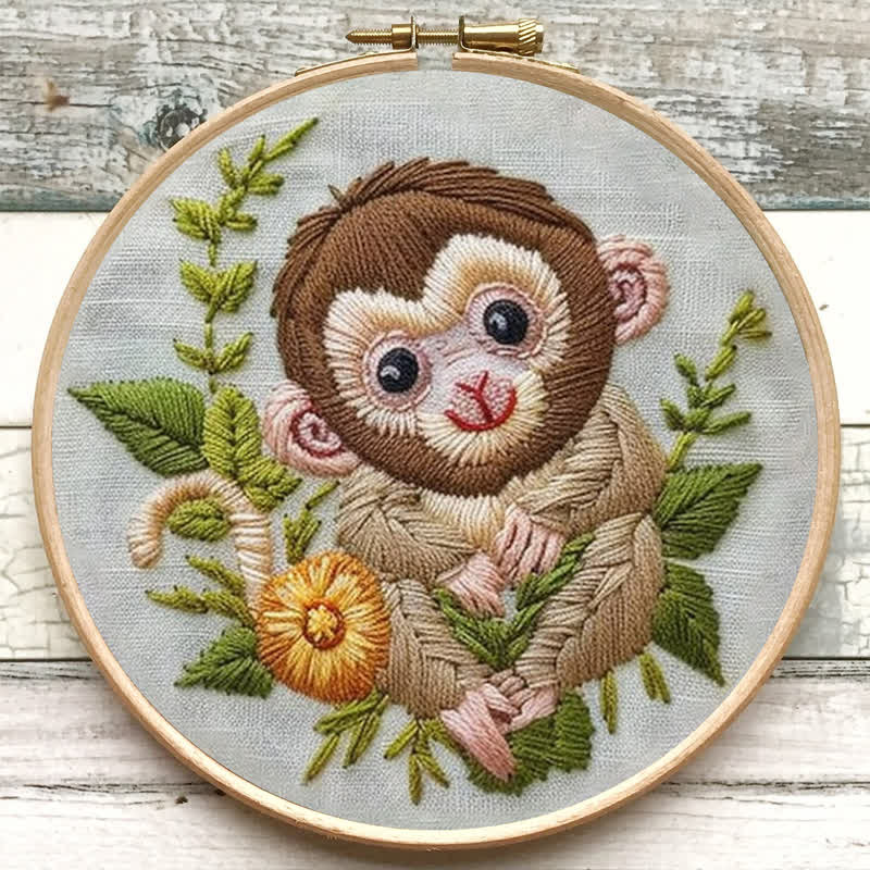 Rubbyoo Embroidery Kit - Lunar Monkey - image 5