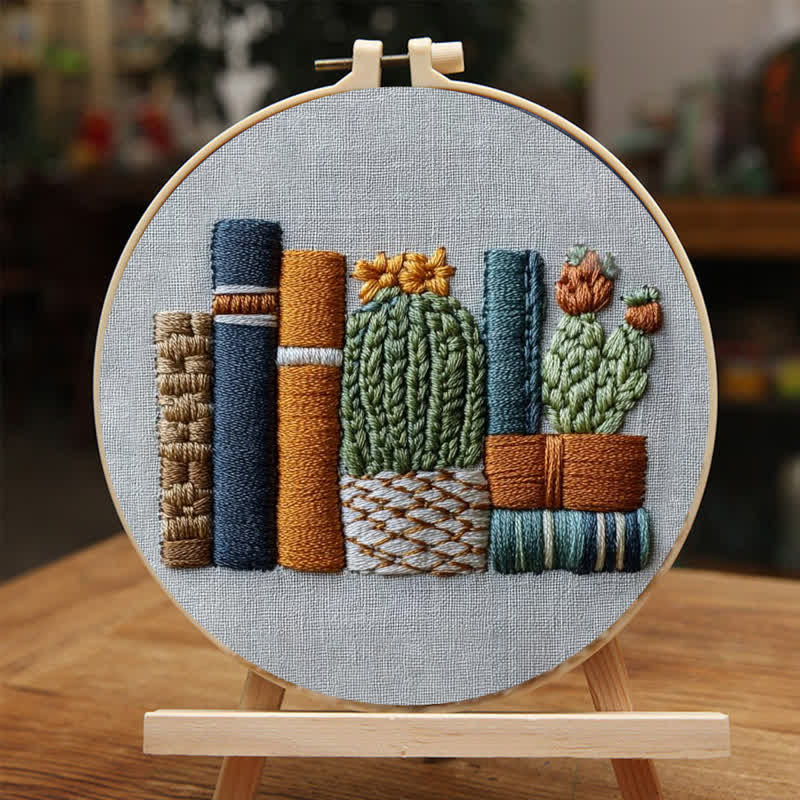 Rubbyoo Embroidery Kit - Bookshelf  - image 3