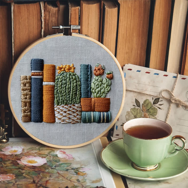 Rubbyoo Embroidery Kit - Bookshelf  - image 5