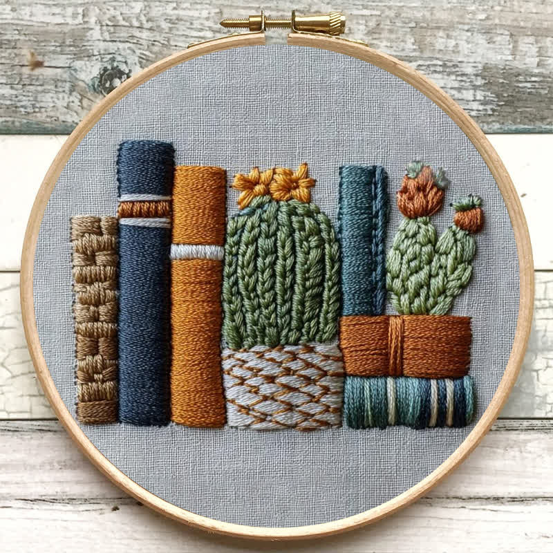 Rubbyoo Embroidery Kit - Bookshelf  - image 6