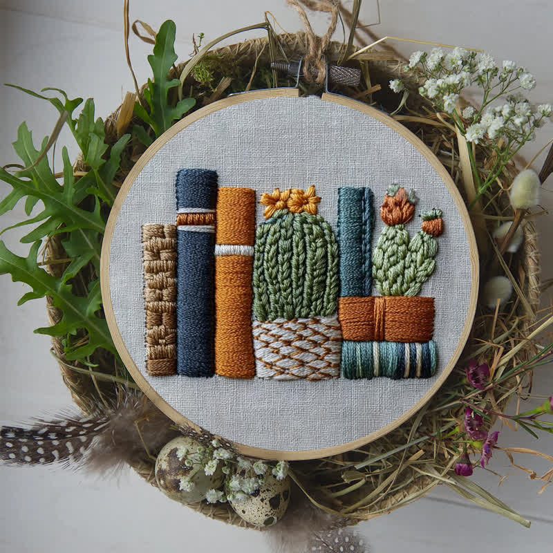 Rubbyoo Embroidery Kit - Bookshelf  - image 8