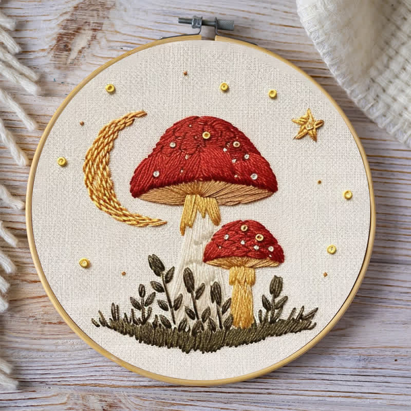 Rubbyoo Embroidery Kit - Woodland Mushroom - image 7