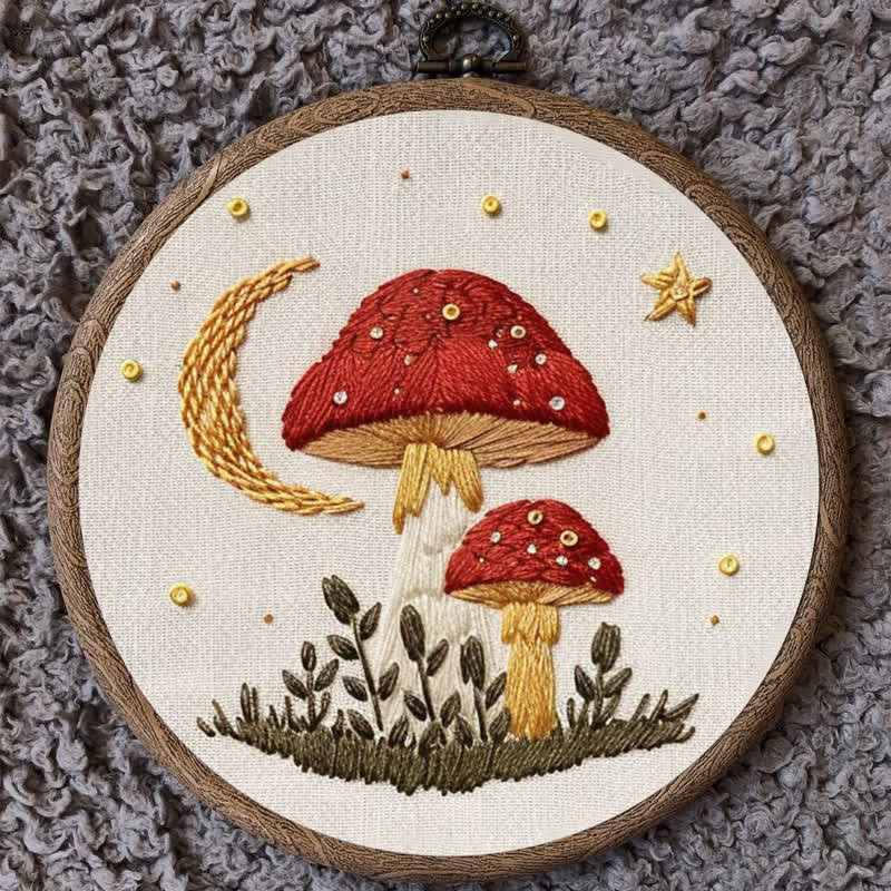Rubbyoo Embroidery Kit - Woodland Mushroom - image 8