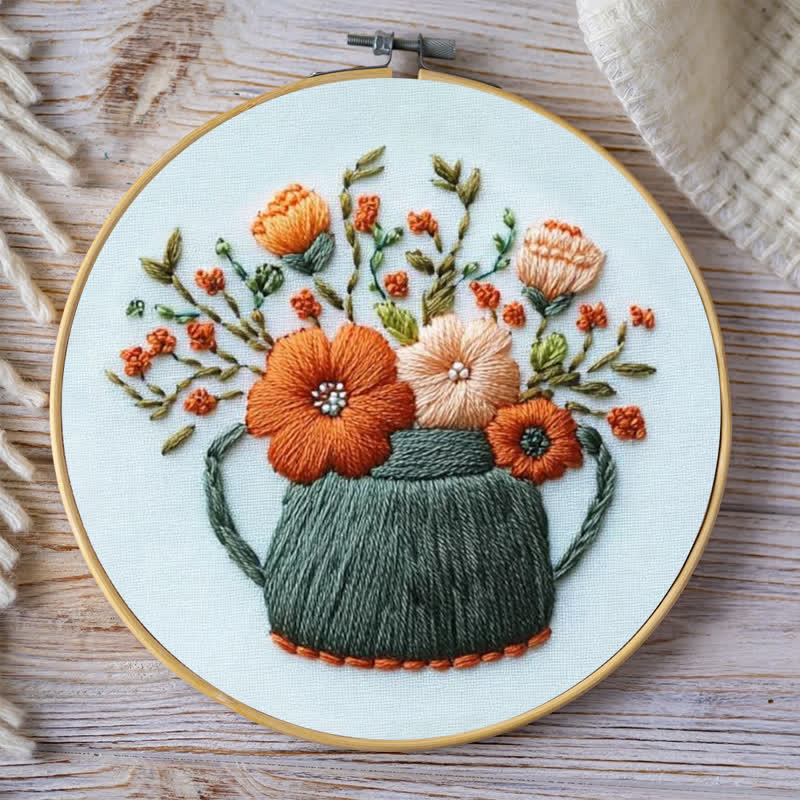 Rubbyoo Embroidery Kit - Tea Leaves - image 7