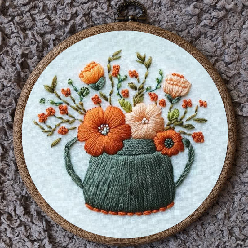 Rubbyoo Embroidery Kit - Tea Leaves - image 9