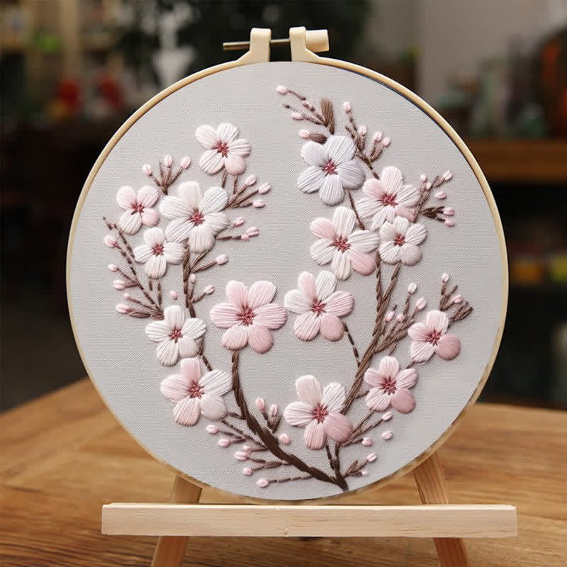 Rubbyoo Embroidery Kit - Cherry Blossom - image 2
