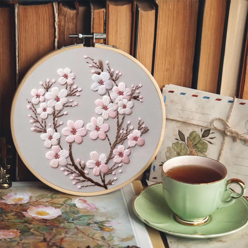 Rubbyoo Embroidery Kit - Cherry Blossom - image 5