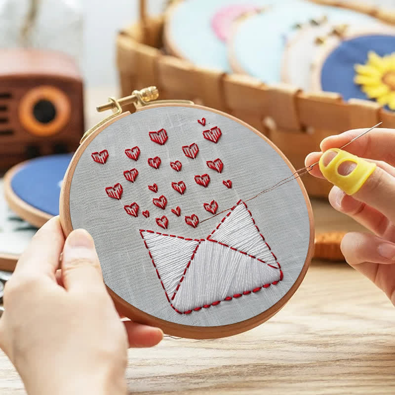 Rubbyoo Embroidery Kit - Love Letters - image 2