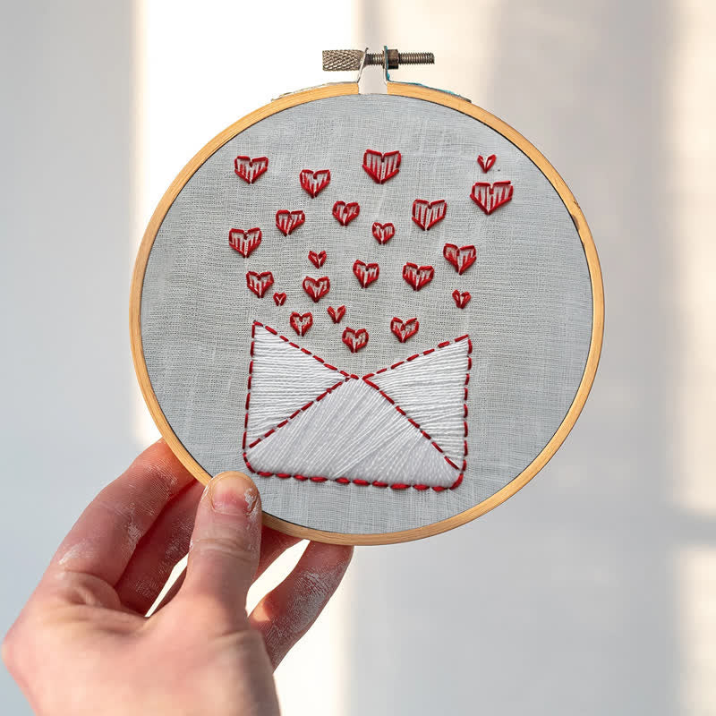 Rubbyoo Embroidery Kit - Love Letters - image 1