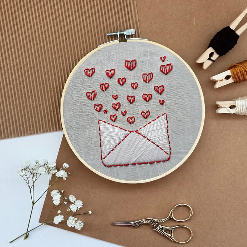 Rubbyoo Embroidery Kit - Love Letters - image 6