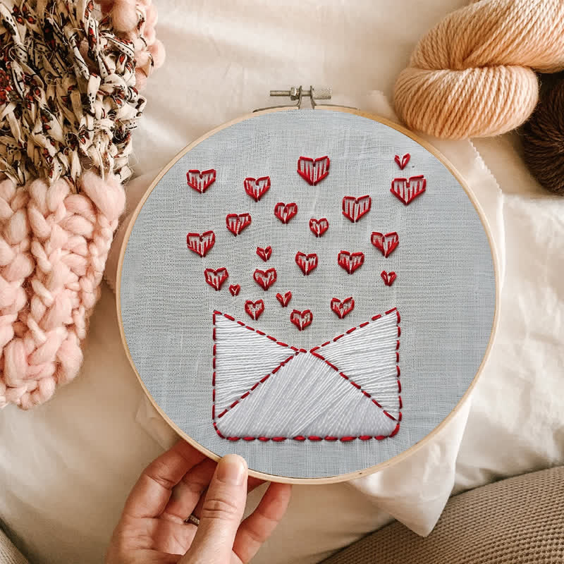 Rubbyoo Embroidery Kit - Love Letters - image 8